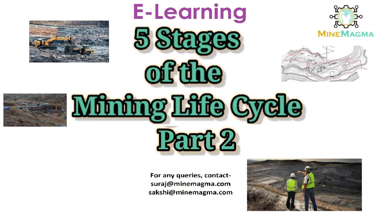 Stages of Mine Cycle_Mine site design and planning_Mine planning_Construction (Part 2)
