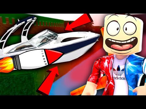 СОЗДАЛ ЛОДКУ - РАКЕТУ в Roblox!!!