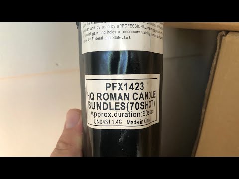 Dominator Pro PFX1423 70 Shot Candle