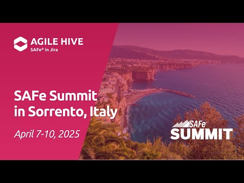 Agile Hive and Kegon at SAFe Summit 2025 in Sorrento, Italy