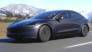 2024 Tesla Model 3 Updated/More range 421-Mile/New look