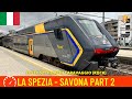 Cab Ride La Spezia Cinque Terre Savona Italy Liguria Part 2 To Savona Train Driver S View In 4K