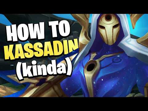 HOW TO 1v9 CARRY AS KASSADIN! (we totally won)
