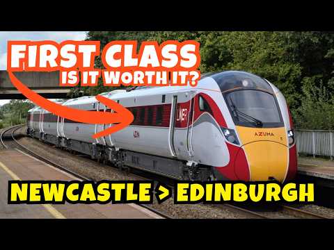 LNER Train First Class Review. Is It REALLY Worth the Upgrade? (Newcastle–Edinburgh)