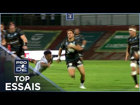 TOP Essais de la J05 – PRO D2 – Saison 2023-2024