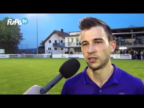 Mario Bilger - FC Nöttingen - zum Spiel vs. SV Oberachern, im FuPa.tv-Interview am 11.5.2016