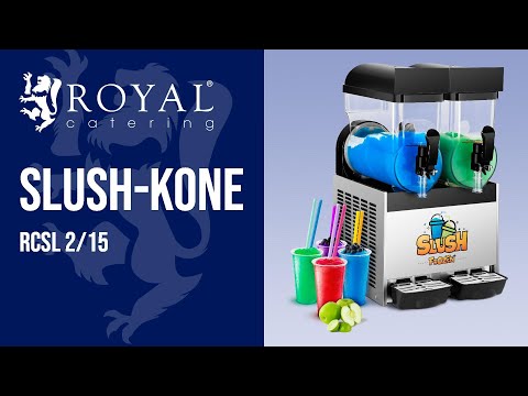 video - Kakkoslaatu Slush-kone - 2 x 12 l