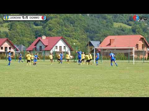 Skrót meczu : Liga   Laskovia Laskowa - Ogniwo Piwniczna 1:1(1:0) 12.08.2018r