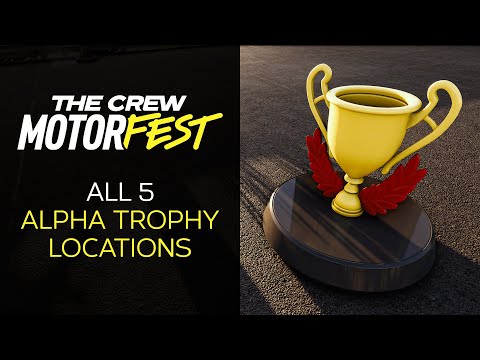 The Crew Motorfest - All 5 Alpha Trophy Locations ("Alpha Trophy" Challenge)