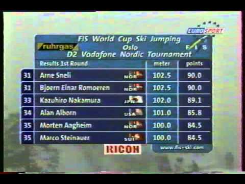 PŚ Oslo 2001 - skrót konkursu