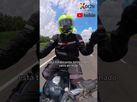 Así se ve la garita de salida de la Autopista Xochi en San Andrés Villa Seca 🏁