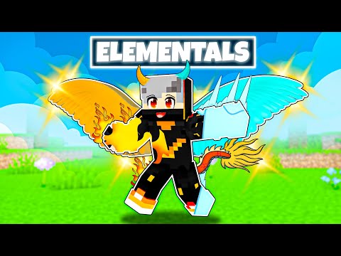 Saved by an ELEMENTAL in Minecraft! (Hindi)