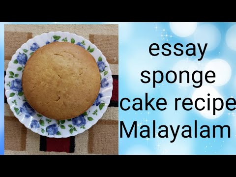 soft and moist sponge cake recipe in Malayalam| Alphonsa's kitchen|  recipe number#20