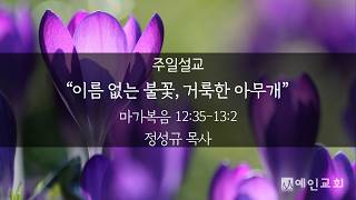 설교 동영상 메인 