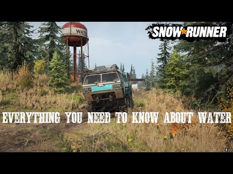 Water Explained All Water Tower And Water Boom Locations And More In  New SnowRunner Phase 9 DLC