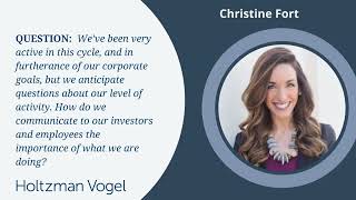 Midterms 2022- How Should Companies Communicate to Investors and Employees about Election Activity