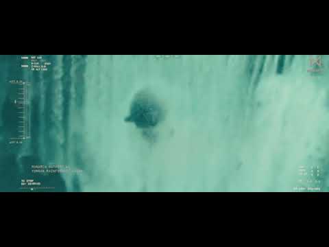Mothra Cocoons In a Waterfall Scene (Godzilla King Of The Monsters)