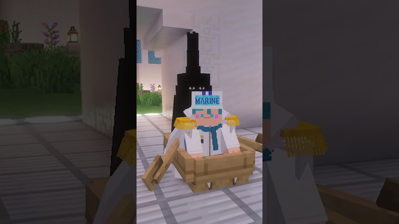 イム様の前で海軍辞めてみたｗｗ #shorts 【マインクラフト/Minecraft/マイクラ】【ワンピース】