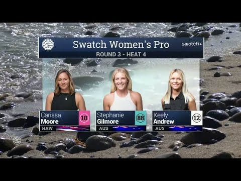 Swatch Women's Pro: Round Three, Heat 4