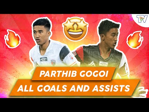ISL 2022-23 All Goals & Assists: Parthib Sundar Gogoi | New Rising Star of 