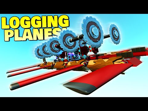 We Combined Bomber Planes with Logging Vehicles for a Ridiculous Challenge!