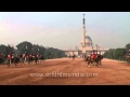 President S Guard On Horses At The Guard Mounting In Rashtrapati Bhavan