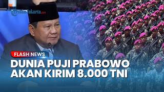 Dukungan Penuh untuk Palestina! Prabowo Siapkan 8.000 Pasukan di KTT Board of Peace