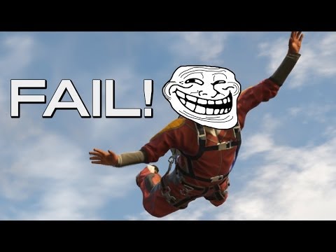 The biggest FAIL ever in GTA V ONLINE! / Größter Fail ever!