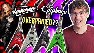 Video thumbnail for Let's talk about the "affordable" Dave Mustaine's New Epiphones and Kramers... by Agufish