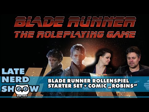 Das Blade Runner Rollenspiel ist brillant - Unboxing und Review (Live-Mitschnitt)