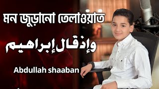 মন জুড়ানো কন্ঠে তেলাওয়াত وإذ قال إبراهيم رب أرني كيف تحيي Recited by Abdullah Shaaban