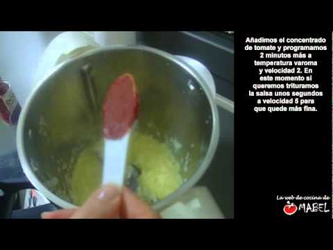Salsa española con thermomix