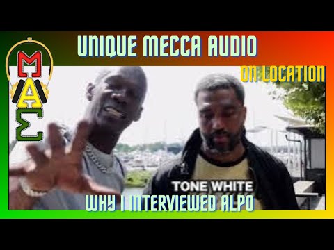 UNIQUE SPEAKS ON WHY HE INTERVIEWED ALPO FOR THE FIRST TIME WITH DC LEGEND ANTONE WHITE IN DC.