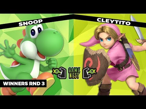 Game Nest Smash It Up: Sugoi | Snoop (Yoshi) vs Cleytito (Young Link) - Winners Qtrs