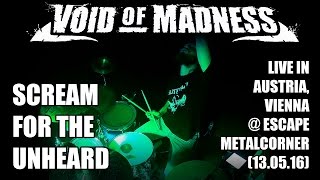 Eugene Ryabchenko - Void Of Madness - Scream For The Unheard (drum cam)