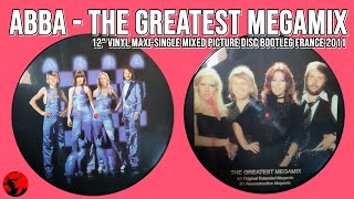 Abba - The Greatest Megamix (12" Vinyl Maxi-Single Mixed Picture Disc Bootleg France 2011)