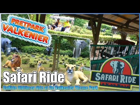 🐯Safari Ride🐘OnRide POV⛐Extinct Oldtimer Ride🚗Theme Park Pretpark De Valkenier Valkenburg