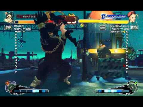 USFIV: TMaK001 (Hugo) vs "Space" (Cammy)