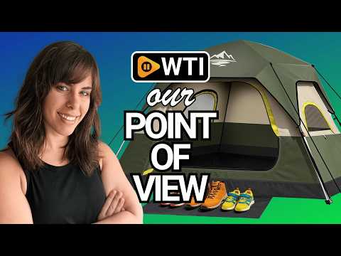 Camping Tent 2/3/4 Person Instant Pop Up Tents for Camping - 40s Automatic Easy Setup Tent with Rainfly - WTI product video review