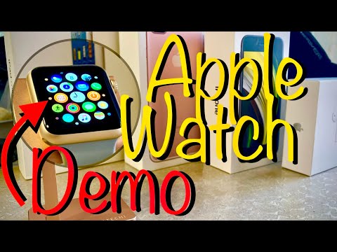 Apple Watch Demo - Реальные часы или муляж??? Демо версия часов Apple Watch Series 1