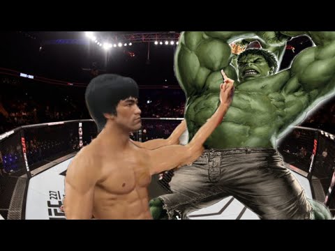 UFC4 | Bruce Lee vs King Hulk (EA Sports UFC 4) wwe