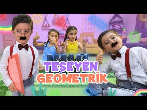 Teşeyên geometrîk | Hêlîna Zarokan | Xeleka 6.