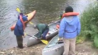 preview picture of video 'Rosses Canoeing the Upper Iowa June 2009'