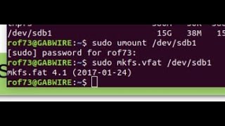 Format Pendrive / Corrupted on Ubuntu/Linux Command Line (100% Working) || Removable devices SD Card