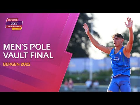 Men’s Pole Vault Final ⚡ | Bergen 2025 European Athletics U23 Championships