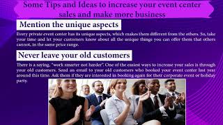 Best event center in Mcdonough Ga for special events