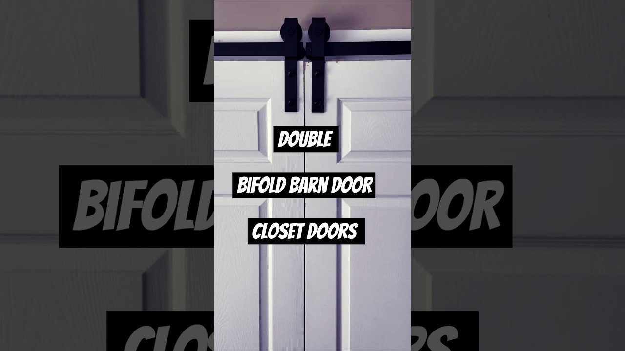 FIX Your BIFOLD Doors With A Simple BARN DOOR Rail System Upgrade