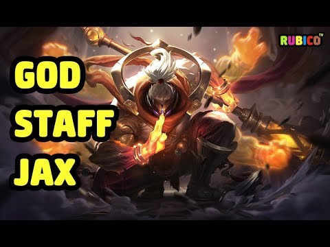 GOD STAFF JAX SKIN SPOTLIGHT - LEAGUE OF LEGENDS