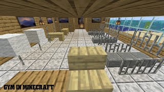 Gym in Minecraft