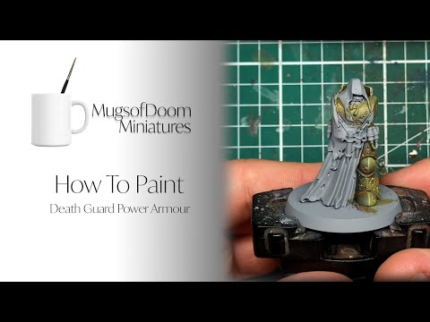 How To Paint: Death Guard Power Armour